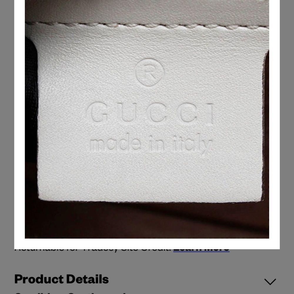 Gucci Sylvie White Leather Shoulder Bag - Picture 12 of 13